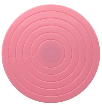 GBZHAOYAN Torno Alfarero Práctica Placa giratoria de Escultura de Arcilla DIY, Herramientas rotativas, Accesorios giratorios de decoración de cerámica, diámetro de 14Cm de plástico