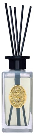 M&SENSE 180ml Raumduft Jasmingirlande Duft|Reed Diffuser mit 7 Duftstäbchen|Luxus Lufterfrischer für Badezimmer,Wohnung,Heimdekoration|Raumduft Stäbchen