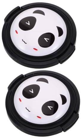 Veemoon 2stücke Objektivdeckel Mit Schutzabdeckungen Klemmkappen Für Kameras Kompatibel Staub Und Kratzschutz Frontlinienschutz