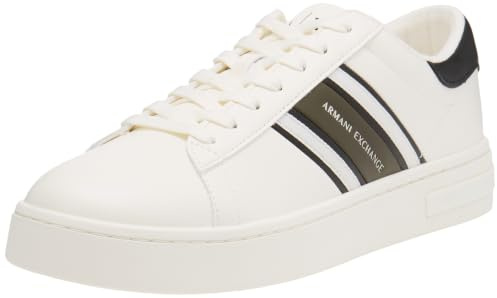 Armani Exchange Herren London, Side Stripes, Color Contrast Sneaker