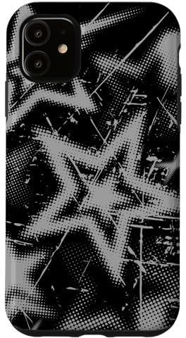 Y2k Grunge Stars 2000s Cyber Vintage Graphic Hülle für iPhone 11