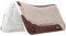Weaver Leather 35-9332 Stoßabsorbierende Eva-Schabracke aus 100% Wolle mit Innenfutter aus Merinowolle, dunkelgrau, 32 L x 34 W