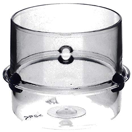 LUTH Premium Profi Parts Gobelet doseur 100 ml Bouchon doseur Capuchon Pièces de rechange Accessoire pour couvercle compatible avec les robots de cuisine Vorwerk Thermomix TM5 TM21 TM31 TM3300