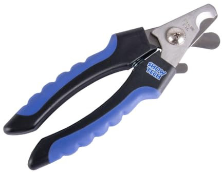 Show Tech Comfort Nail Cutter - Ergonomic Dog Grooming Tool for Safe and Stress-Free Nail Trimming Experience - Large