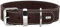 HUNTER AALBORG SPECIAL Hundehalsband, Leder, strapazierfähig, komfortabel, 60 (M-L), dunkelbraun