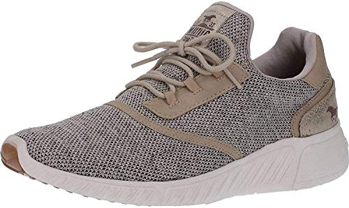 Mustang Shoes Halbschuhe in Übergrößen Beige 1315-301-4 große Damenschuhe, Größe:44