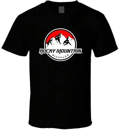 Rocky Mountain Bike Short Sleeve Shirt Black White