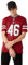 New Era San Francisco 49ers Jersey T Shirt NFL Fanshirt American Football Rot - XXL