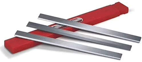 YAOBAO Hobelmesser/Streifenhobelmesser, Wiederschärfbar, HSS Hobelmesserblaetter Ersatzmesser Elektrohobel, 3 Pcs,310x25x3mm