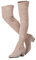 Donne Stivali Inverno Sopra Al Ginocchio Stivali Lunghi Moda Stivali Tacchi Autunno Qualità Camoscio Comfort Tacchi Quadrati US Size, 2''tacchi Kaki, 39 EU