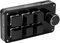 Fewb 6 Keys One Handed Mechanical Gaming Keyboard, Mini Keypad with Knob, USB Shortcut Multifunction Keyboard for PC Gaming (Black)