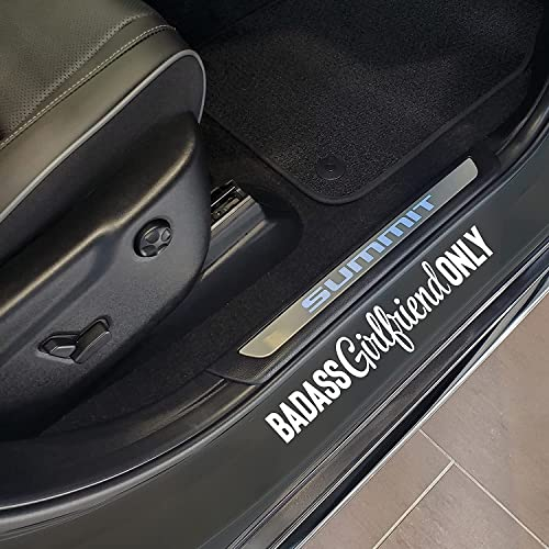 myrockshirt Badass Girlfriend only nur heiße Mädels 50 cm hot Girls Aufkleber Sticker FREIE Farbwahl Autoaufkleber Wandtattoo