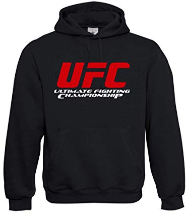 Generisch Kapuzenpullover - UFC - Ultimate Fighting Championship (L, Schwarz)