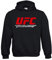 Generisch Kapuzenpullover - UFC - Ultimate Fighting Championship (L, Schwarz)
