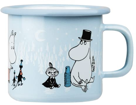 Muurla Moomin Emaille Tasse Day on Ice 0,25 l
