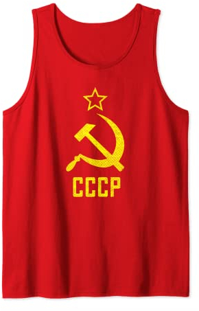 CCCP T-Shirt - Hammer & Sichel - Sowjetunion Tank Top