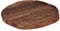 EGLO LIVING Dekoschale Forleyet, Schale zum Dekorieren, runder Dekoteller, Tablett aus Holz in Natur, Holzteller 37 x 34,5 cm