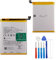 E-yiiviil Batteria di ricambio BLP817 compatibile con Oppo A15 A15S con kit di riparazione