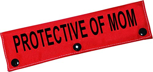 Funny Dog Leash Sleeve Protective of Mom Dog Leash Wrap Sleeve Pet Birthday Gift (Protective of Mom-Sleeve)