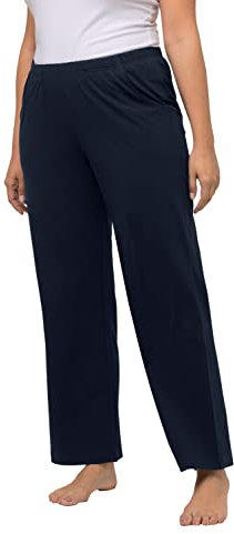 Ulla Popken Damen Hose, Nachtblau, 62/64 EU