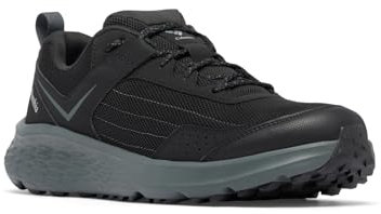 Columbia Vertisol Trail, Scarpe da Trail Running Uomo, Black/Pure Silver, 43 EU