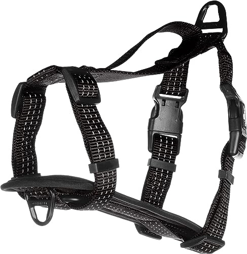 H-Geschirr ZORBA SCHWARZ XL 85-115CM 32MM