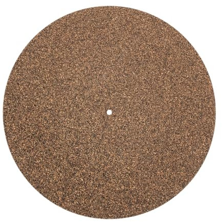 CIMAXIC Vinyl Record Player Mat Cork Material Record Protective Pad Turntable Accessory