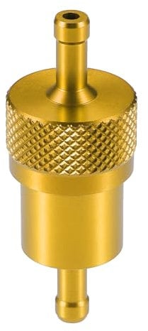 A ABSOPRO Filtro universale per carburante in linea per gasolio per UTV tonalità oro