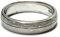 Bandring 925 Silber rhodiniert eismatt matt 5,5mm breit Silberring #65