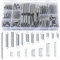 210 Pcs Compression Springs and Tension Springs Assortment Kit, Springs Assorted Extension Springs, Steel Metal Extended Compressed Spring Assortment Set, Coil Springs Spiral Springs Kit, 20 Sizes