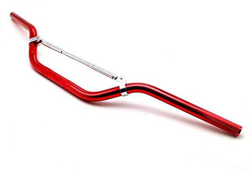 DOBRVVGT Motorcycle Handlebars,Motorbike Handlebar Aluminum Alloy 7/8 22mm Motorcycle Handlebars Handle Bars Motorbike For 50cc 70cc 110cc 125cc 140cc Dirt Pit Bike ATV Scooter(Red)
