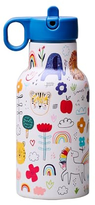bioloco sky kids Thermoflasche - Nachhaltige Trinkflasche (doodles)