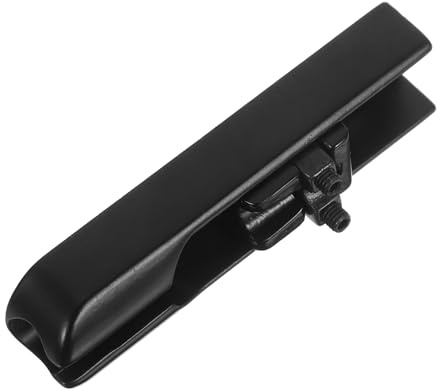 Ponte per Basso Elettrico Headless in Metallo Nero, Indipendente | Regolazione Semplice, Installazione Facile, Design Separato, Finitura Nera Elegante, Singolo Pezzo