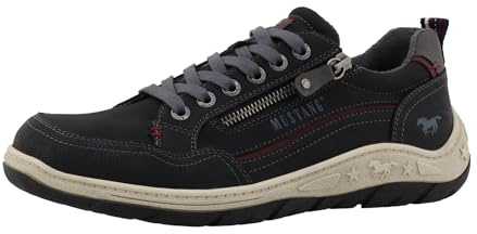 MUSTANG Herren Sneaker mit Farbschweif und Logosohle 15M0181001