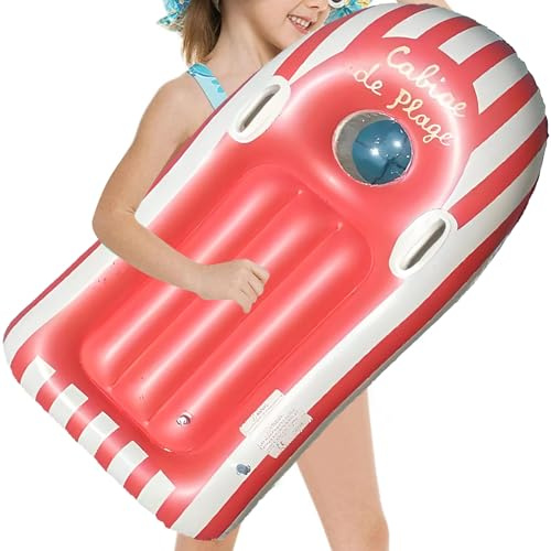 Dranng Für Kinder | Tragbares Schwimmbrett Mit Griffen,Sommer Sport Spielzeug Für Garten Wasserrutschen See Draußen