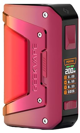 Geekvape L200 Aegis Legend 2 Mod [Pink Gold] - 12 colours - Dual 18650 External Battery (sold separately), IP68-Rating, 1.08 Screen, 510 Thread - Compatible with Geekvape Tanks - No Nicotine