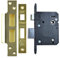 LEGGE N5762 BS 5 Lever Sashlock - 76mm Polished Brass