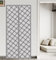 Liveinu Isolant Thermique Isolation Porte Avec Magnétique Moustiquaire Rideau De Porte Isolant Coton Rideau d'occultation Coupe-vent Imperméable Isolation Phonique 90x210cm Gris