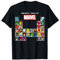 Marvel Periodic Table Of Heroes & Villains Retro Female T-Shirt