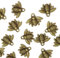 Super Idee 50stk. Antike Bronze Vintage Bienen mit Ösen Deko Taufe Konfirmation Deko Streudeko DIY Halskette Anhänger für Handgemachten Schmuck Machen Hochzeit Geburtstagsparty Partyzubehör