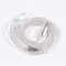 NEX Cable de intercambio de auriculares de repuesto chapado en plata de 16 núcleos para ZSN ZSN Pro AS16 CCA A10 CA4 3,5 mm Pines C