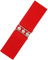 Ro Rox Retro Vintage-Stil Elastischer Weiter Gurt Gürtel - DE 32-36 - Rot (Small)