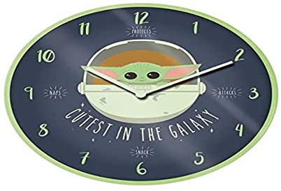 Pyramid International Star Wars The Mandalorian - Cutest In The Galaxy Unisex Wanduhr Multicolor
