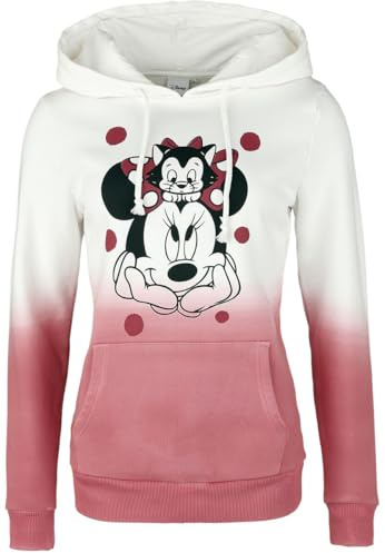 Micky Maus Minnie Mouse Frauen Kapuzenpullover Multicolor
