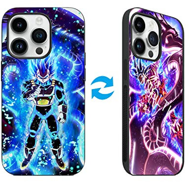 TNOLTK 3D iPh 13 Case Anime Motion Anime Phone Case Shockproof Soft TPU Anti-Scratch Non-Slip Japanese Manga Case for iPh 13 6.1 Inch
