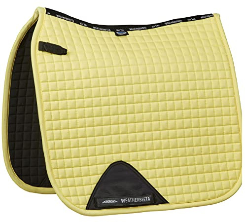 WeatherBeeta Prime Dressage Saddle Pad, Butter, Pony