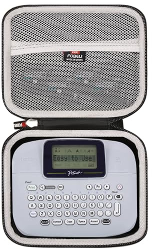 FBLFOBELI Hartschalen-Tragetasche für Brother P-Touch PTM95 Monochrome Handy Label Maker (nur Hülle)