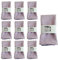 Leinenservietten Stoffservietten, 10 Stück Homes Einfarbig Servietten, Waschbar Leinen-Baumwolle, zarte handgefertigte Stoffservietten 40X40 cm (Lila)
