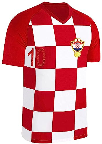 Blackshirt Company Kroatien Trikot Fußball WM EM Fan Trikot Rot