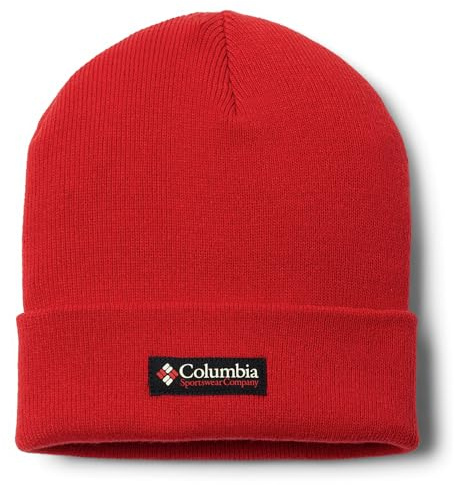 Columbia City Trek Heavyweight Beanie 1911251698, Men beannies, Red, One Size EU